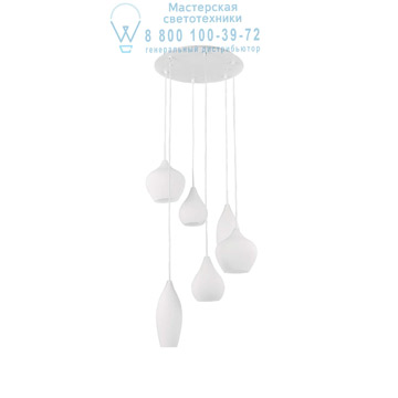 Ideal Lux 087818 SOFT SP6 BIANCO подвесной светильник белый Ideal Lux 087818 SOFT SP6 BIANCO подвесной светильник белый