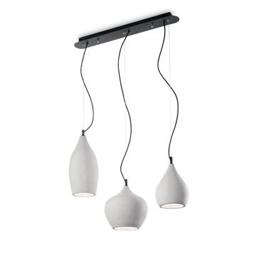 Ideal Lux 179766 SOFT SP3 CEMENTO подвесной светильник 