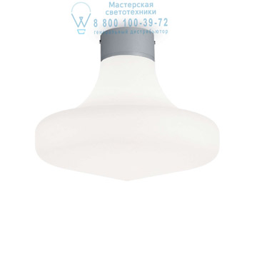 Ideal Lux 144191 SOUND PL1 GRIGIO уличный потолочный светильник 