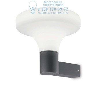 Ideal Lux 146553 SOUND AP1 ANTRACITE уличный накладной светильник 