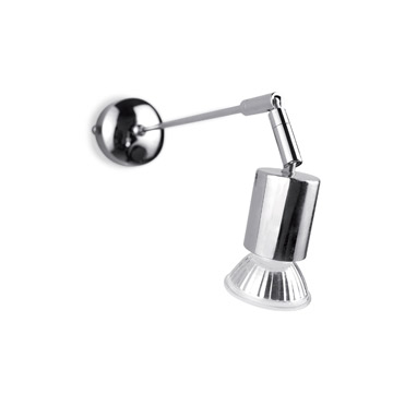 Ideal Lux 013206 STRALE AP1 CROMO накладной светильник хром