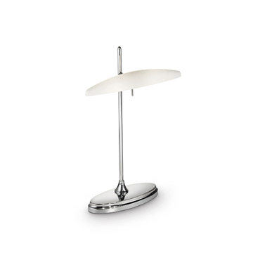Ideal Lux 010069 STUDIO TL2 CROMO настольная лампа хром