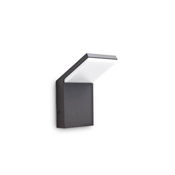 Ideal Lux 209845 STYLE AP1 ANTRACITE уличный накладной светильник Ideal Lux 209845 STYLE AP1 ANTRACITE уличный накладной светильник