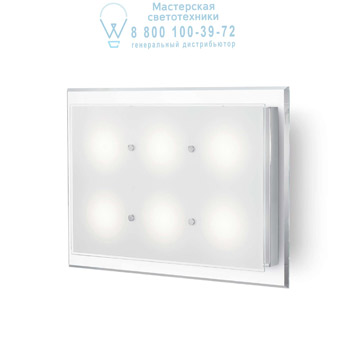 Ideal Lux 175287 SUPERIOR PL6 потолочный светильник хром