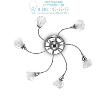 Ideal Lux 028699 TENDER PL6 TRASPARENTE потолочный светильник прозрачный Ideal Lux 028699 TENDER PL6 TRASPARENTE потолочный светильник прозрачный