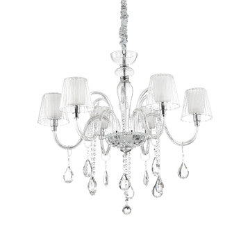 Ideal Lux 112398 TERRY SP6 подвесной светильник прозрачный Ideal Lux 112398 TERRY SP6 подвесной светильник прозрачный