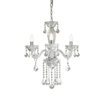 Ideal Lux 034706 TIEPOLO SP3 подвесной светильник прозрачный Ideal Lux 034706 TIEPOLO SP3 подвесной светильник прозрачный