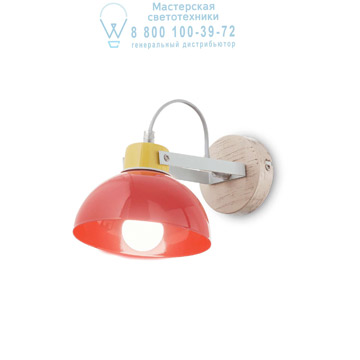 Ideal Lux 157122 TITTI AP1 ROSSO накладной светильник Ideal Lux 157122 TITTI AP1 ROSSO накладной светильник