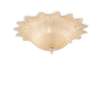Ideal Lux 142364 TIZIANO PL5 AMBRA потолочный светильник янтарный Ideal Lux 142364 TIZIANO PL5 AMBRA потолочный светильник янтарный
