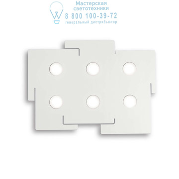 Ideal Lux 215785 TOTEM PL6 потолочный светильник белый Ideal Lux 215785 TOTEM PL6 потолочный светильник белый