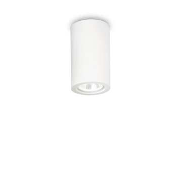 Ideal Lux 155869 TOWER PL1 SMALL ROUND потолочный светильник белый Ideal Lux 155869 TOWER PL1 SMALL ROUND потолочный светильник белый