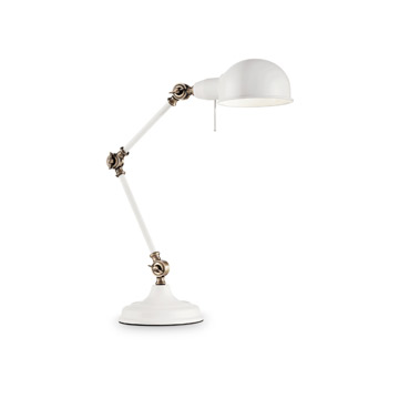 Ideal Lux 145198 TRUMAN TL1 BIANCO настольная лампа белый Ideal Lux 145198 TRUMAN TL1 BIANCO настольная лампа белый