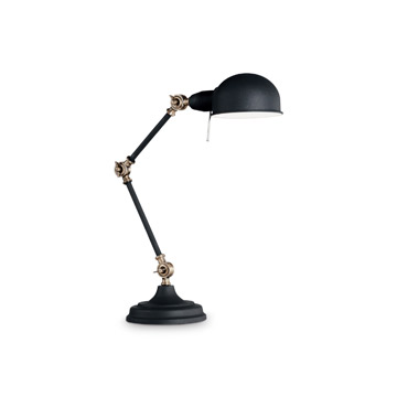 Ideal Lux 145211 TRUMAN TL1 NERO настольная лампа черный Ideal Lux 145211 TRUMAN TL1 NERO настольная лампа черный