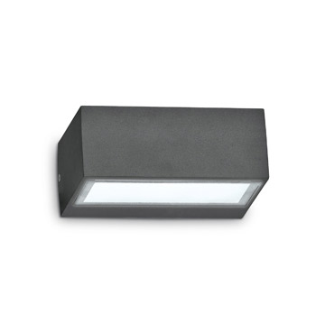Ideal Lux 115368 TWIN AP1 ANTRACITE уличный накладной светильник Ideal Lux 115368 TWIN AP1 ANTRACITE уличный накладной светильник