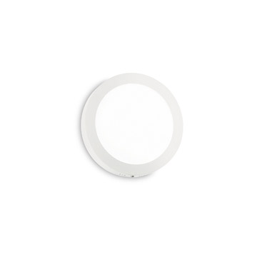 Ideal Lux 138596 UNIVERSAL AP1 12W ROUND BIANCO накладной светильник белый