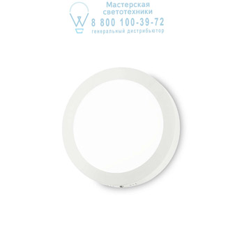 Ideal Lux 138602 UNIVERSAL AP1 18W ROUND BIANCO накладной светильник белый Ideal Lux 138602 UNIVERSAL AP1 18W ROUND BIANCO накладной светильник белый