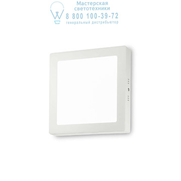 Ideal Lux 138640 UNIVERSAL AP1 18W SQUARE BIANCO накладной светильник белый Ideal Lux 138640 UNIVERSAL AP1 18W SQUARE BIANCO накладной светильник белый