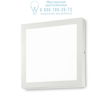 Ideal Lux 138657 UNIVERSAL AP1 24W SQUARE BIANCO накладной светильник белый Ideal Lux 138657 UNIVERSAL AP1 24W SQUARE BIANCO накладной светильник белый