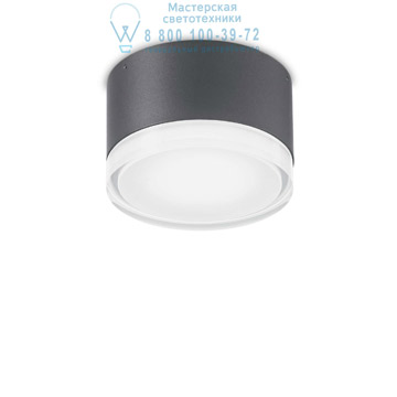 Ideal Lux 168111 URANO PL1 SMALL ANTRACITE уличный потолочный светильник Ideal Lux 168111 URANO PL1 SMALL ANTRACITE уличный потолочный светильник