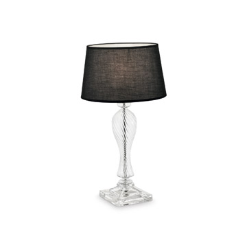 Ideal Lux 087382 VOGA TL1 NERO настольная лампа черный Ideal Lux 087382 VOGA TL1 NERO настольная лампа черный