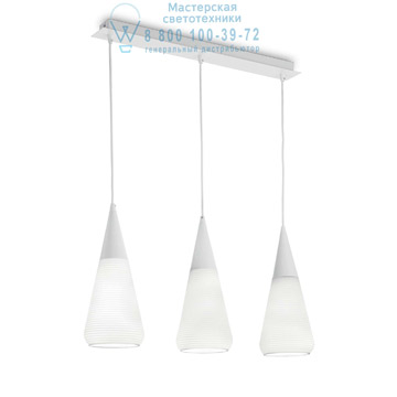 Ideal Lux 176277 WAVE SP3 подвесной светильник белый Ideal Lux 176277 WAVE SP3 подвесной светильник белый