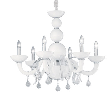 Ideal Lux 022765 WINDSOR SP6 подвесной светильник белый