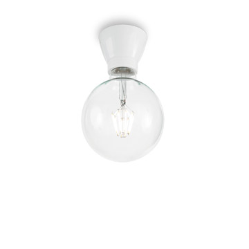 Ideal Lux 155227 WINERY PL1 BIANCO потолочный светильник белый Ideal Lux 155227 WINERY PL1 BIANCO потолочный светильник белый