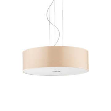 Ideal Lux 087702 WOODY SP4 WOOD подвесной светильник 