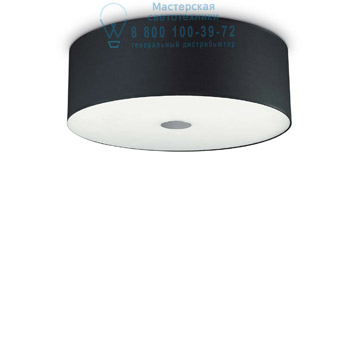 Ideal Lux 103273 WOODY PL4 NERO потолочный светильник черный Ideal Lux 103273 WOODY PL4 NERO потолочный светильник черный