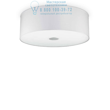 Ideal Lux 122205 WOODY PL5 BIANCO потолочный светильник белый