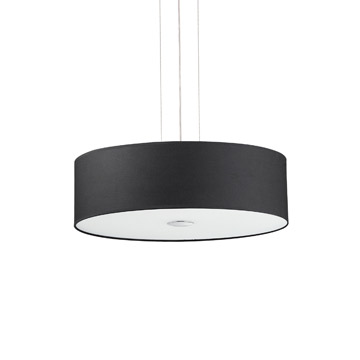 Ideal Lux 122243 WOODY SP4 NERO подвесной светильник черный Ideal Lux 122243 WOODY SP4 NERO подвесной светильник черный