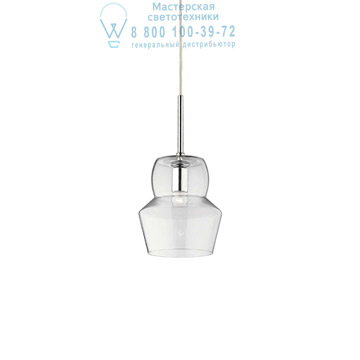 Ideal Lux 003108 ZENO SP1 SMALL TRASPARENTE подвесной светильник прозрачный Ideal Lux 003108 ZENO SP1 SMALL TRASPARENTE подвесной светильник прозрачный