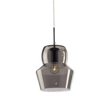 Ideal Lux 088938 ZENO SP1 BIG FUME' подвесной светильник Ideal Lux 088938 ZENO SP1 BIG FUME' подвесной светильник