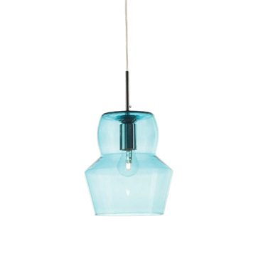 Ideal Lux 088969 ZENO SP1 BIG AZZURRO подвесной светильник Ideal Lux 088969 ZENO SP1 BIG AZZURRO подвесной светильник