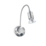 Иконка Ideal Lux 006161 FLEX AP1 NICKEL накладной светильник 