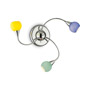 Иконка Ideal Lux 006543 TENDER PL3 COLOR потолочный светильник 