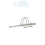 Иконка Ideal Lux 007038 BOW AP66 NICKEL накладной светильник 