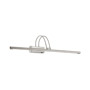 Иконка Ideal Lux 007069 BOW AP114 NICKEL накладной светильник 