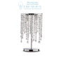 Иконка Ideal Lux 008356 RAIN CLEAR TL2 настольная лампа хром