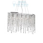 Иконка Ideal Lux 008363 RAIN CLEAR SP5 подвесной светильник хром