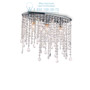 Иконка Ideal Lux 008370 RAIN CLEAR PL3 потолочный светильник хром