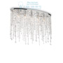 Иконка Ideal Lux 008455 RAIN CLEAR PL5 потолочный светильник хром