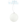 Иконка Ideal Lux 009087 MAPA BIANCO SP1 D30 подвесной светильник белый