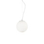 Иконка Ideal Lux 009148 MAPA BIANCO SP1 D20 подвесной светильник белый