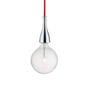 Иконка Ideal Lux 009384 MINIMAL SP1 CROMO подвесной светильник хром