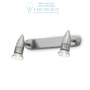 Иконка Ideal Lux 009483 ALFA AP2 NICKEL накладной светильник 