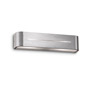Иконка Ideal Lux 009940 POSTA AP2 ALLUMINIO накладной светильник алюминий