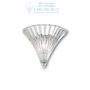 Иконка Ideal Lux 013060 SANTA AP1 SMALL TRASPARENTE накладной светильник прозрачный