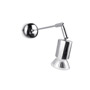 Иконка Ideal Lux 013206 STRALE AP1 CROMO накладной светильник хром