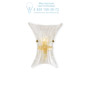 Иконка Ideal Lux 014623 FIOCCO AP1 SMALL накладной светильник янтарный
